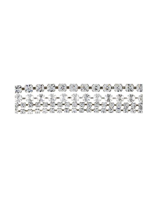 Isabel Marant Metallic Chocker Crystal Necklace