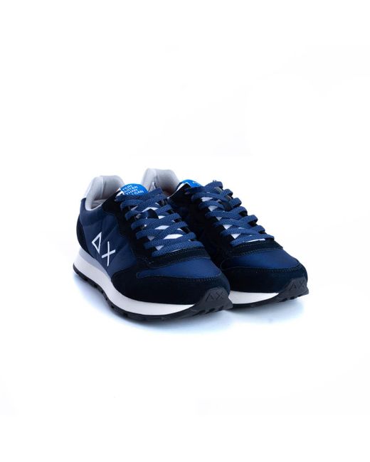 SUN68 TOM SOLID NYLON SNEAKERS Man Dark Beige | Mascheroni Store