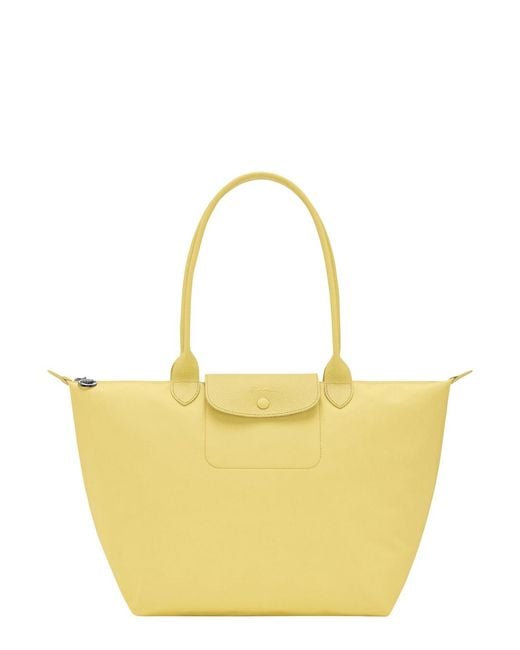 Longchamp Metallic Shoulder Bag Le Pliage Original Polyamide