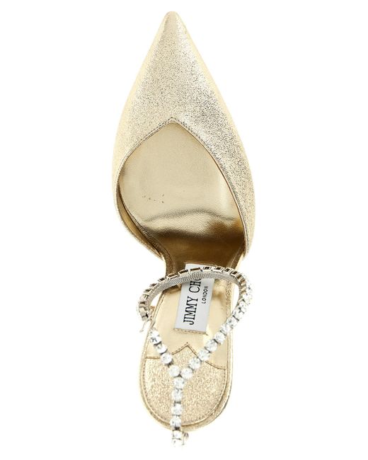Jimmy Choo Metallic 'Saeda' Pumps