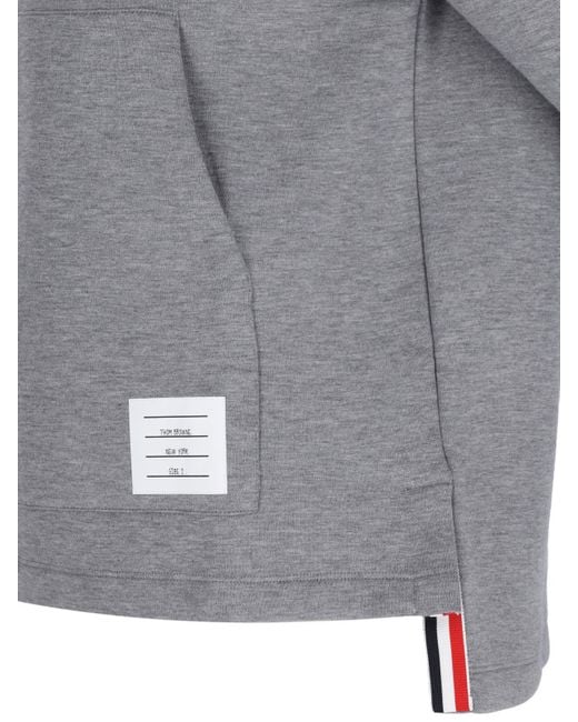 Thom Browne Gray Polo Shirt "rugby" for men