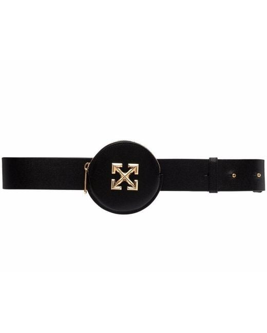 Off-White c/o Virgil Abloh Black Coin Purse Belt Wallet Accessories