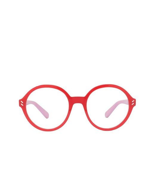 Stella McCartney Red Optical Frames- Acetate Eyewear Optical-Frames