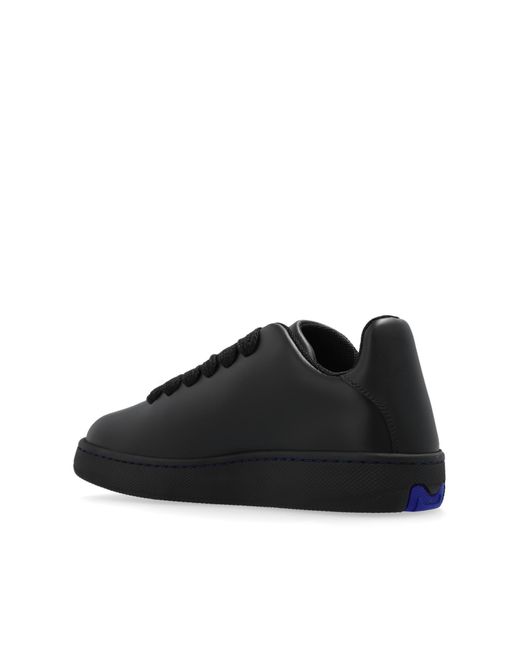 Burberry Black Bubble Leather Sneaker