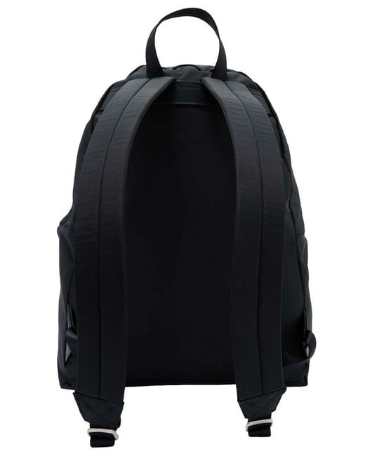 A.P.C. Black Logo Backpack Polyamide Backpacks for men