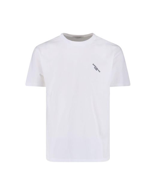 Givenchy White T-Shirts And Polos for men