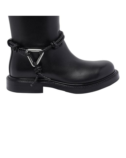 Bottega Veneta Black James Boots