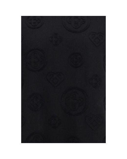 Casablanca Black Cotton Sportswear for men