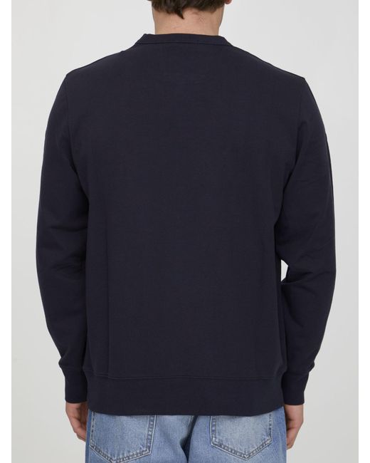 C P Company Blue Metropolis Series Sweatshirt for men