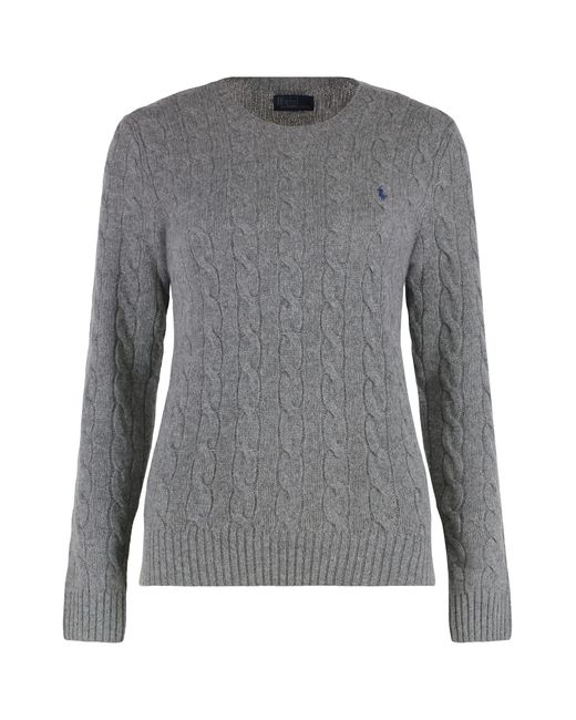 Polo Ralph Lauren Gray Cable Knit Sweater