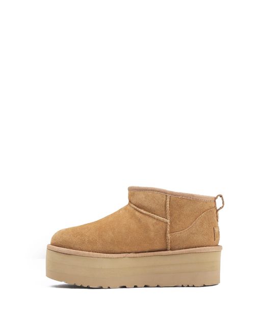 Ugg Brown Classic Ultra Mini Platform Che