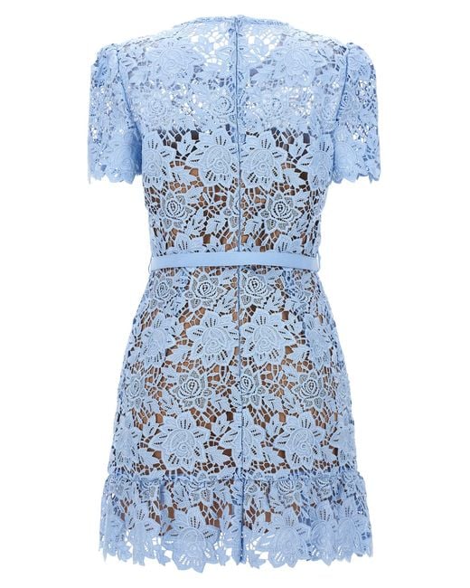 Light blue peplum shop dress