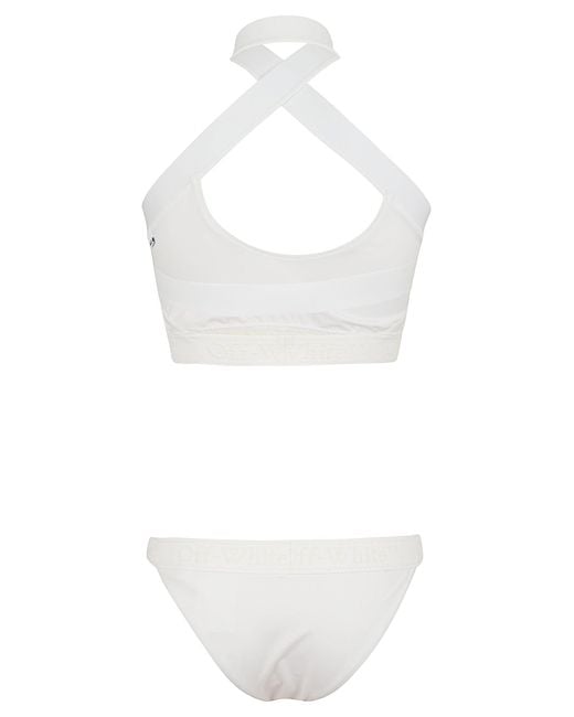 Off-White c/o Virgil Abloh White Bikinis