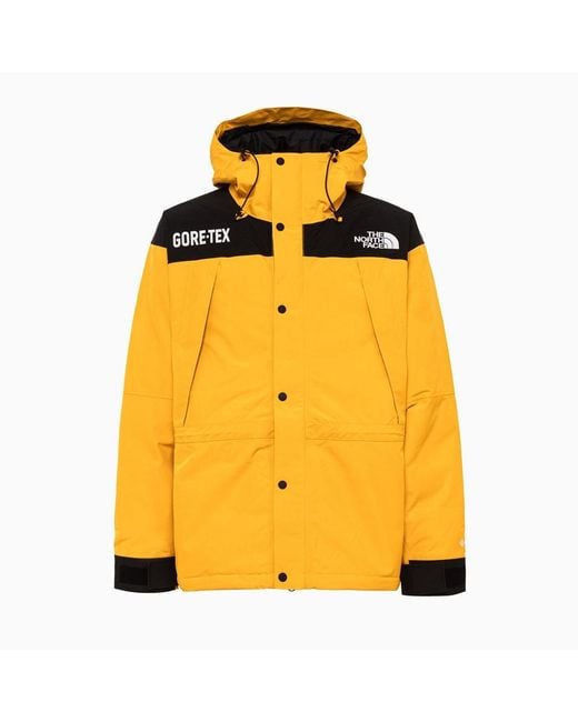 The North Face Yellow Gore-tex Mountain Jacket for men