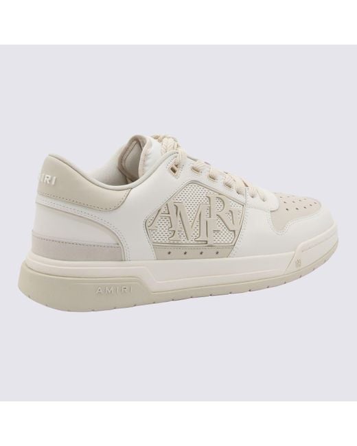 Amiri White Leather Sneakers for men