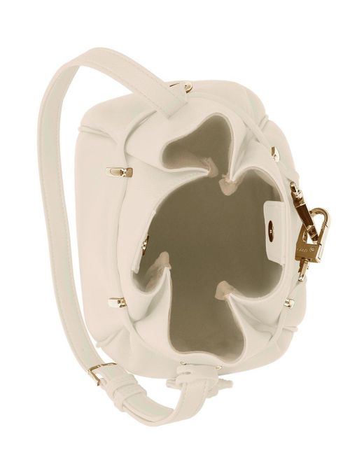 Liu Jo Natural Magnetic Fastened Bucket Bag