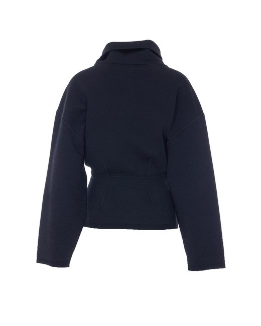 Alaïa Blue Sweaters Viscose