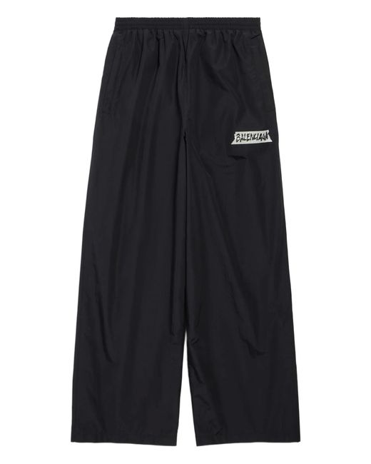 Balenciaga Blue Tracksuit Pants Pantaloni for men