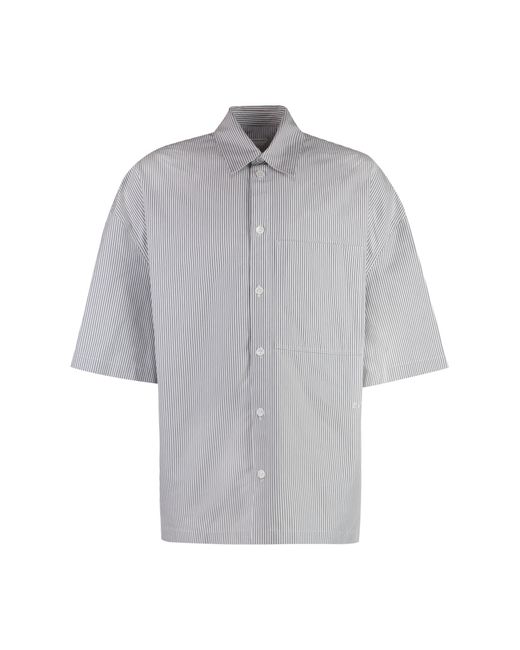 Bottega Veneta Gray Cotton Overshirt for men