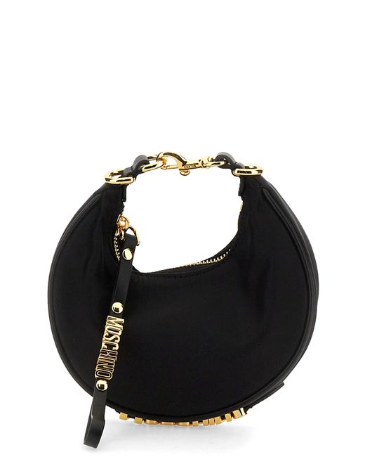 Moschino Black Bag With Shoulder Strap