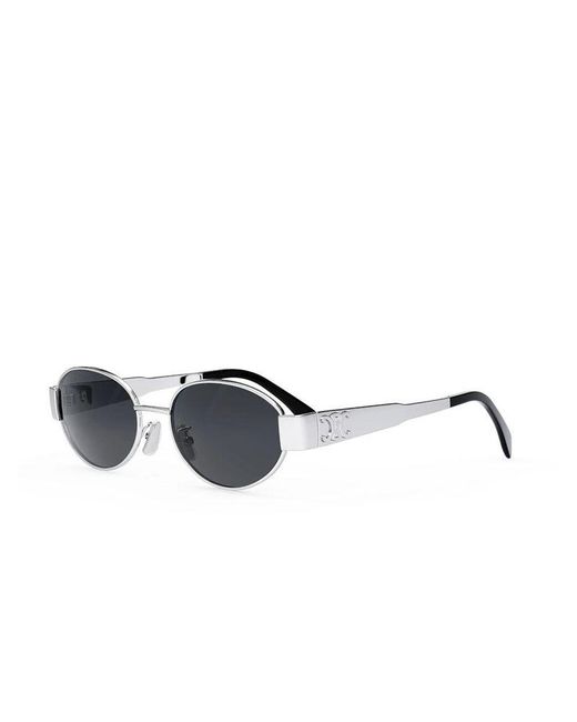 Céline Black Sunglasses Metal Eyewear
