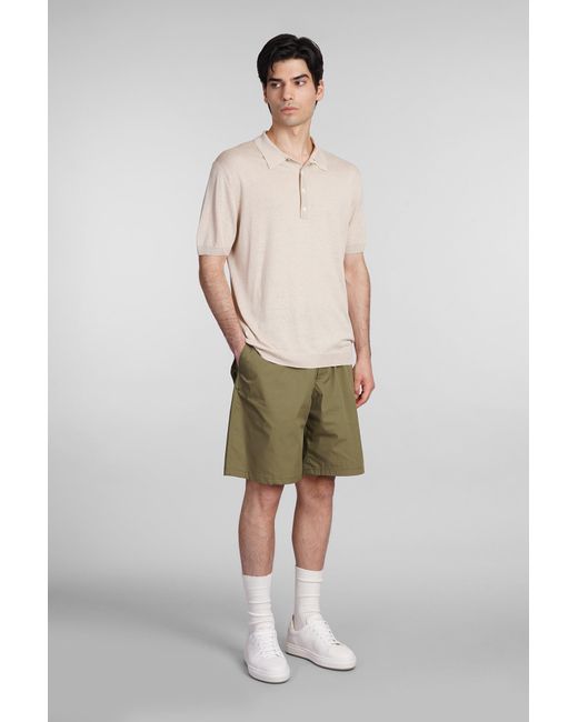 Low Brand Green Combo Shorts for men