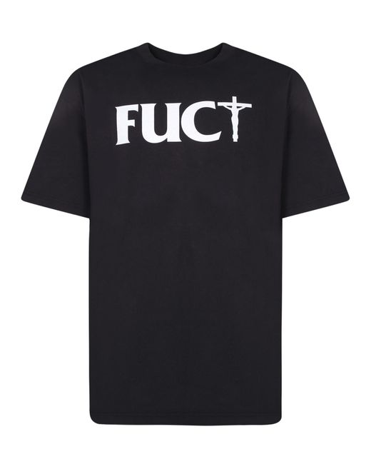 Fuct Black Crossed T-Shirt for men