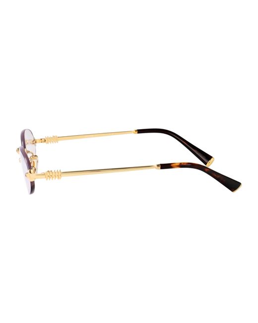 Miu Miu Metallic Sunglasses