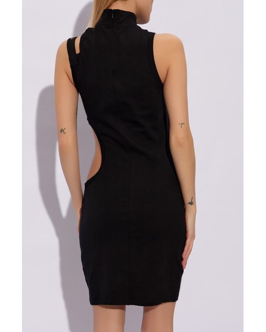 Versace Black Sleeveless Dress