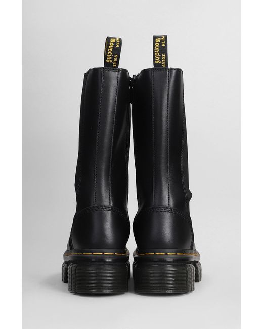 Dr. Martens Audrick Leather Chelsea Combat Boots in Black Lyst UK