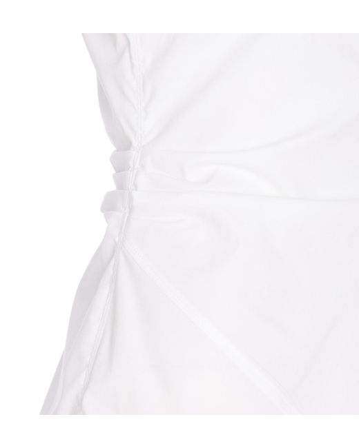 Dondup White Sleeveless Shirt