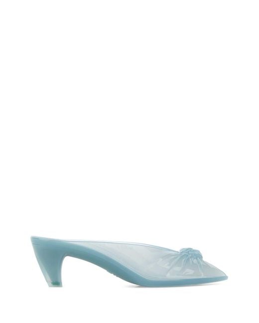 Chloé Blue Light Rubber Jelly Mules