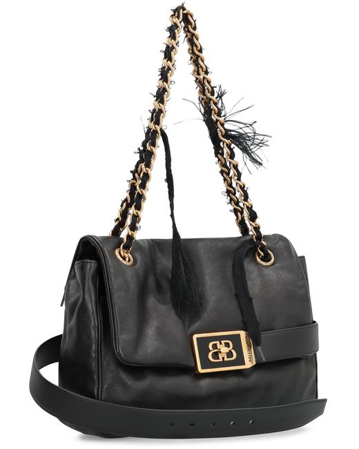 Balenciaga Black Crossbody Bag Modu Leather Calf Shoulder