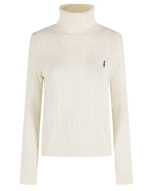 Polo Ralph Lauren White Long Sleeve Pullover