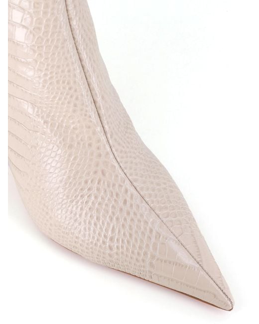 Christian Louboutin Pink Ankle Boot Miss Z Booty 80