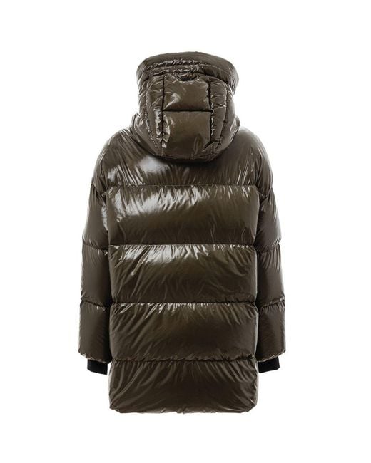 Herno Green Polyamide Parka Clothing