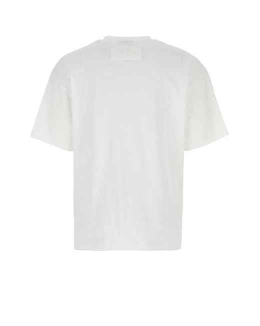 VTMNTS White Cotton T-Shirt for men