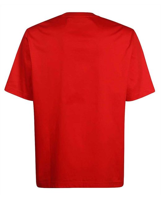 Lanvin Red Cotton T-Shirt