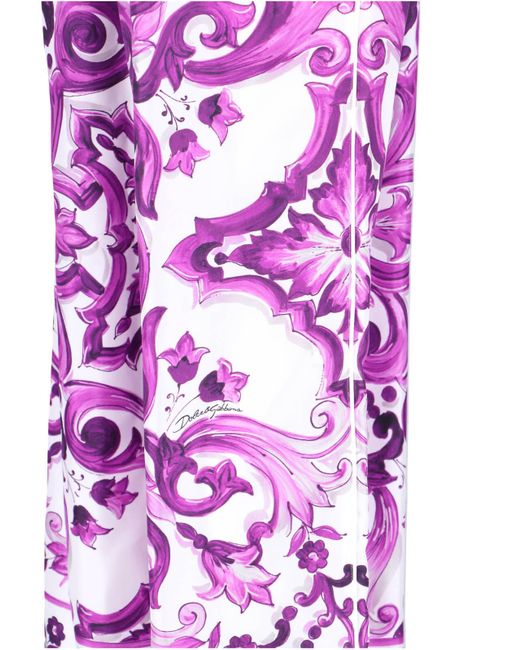 Dolce & Gabbana Purple Trousers