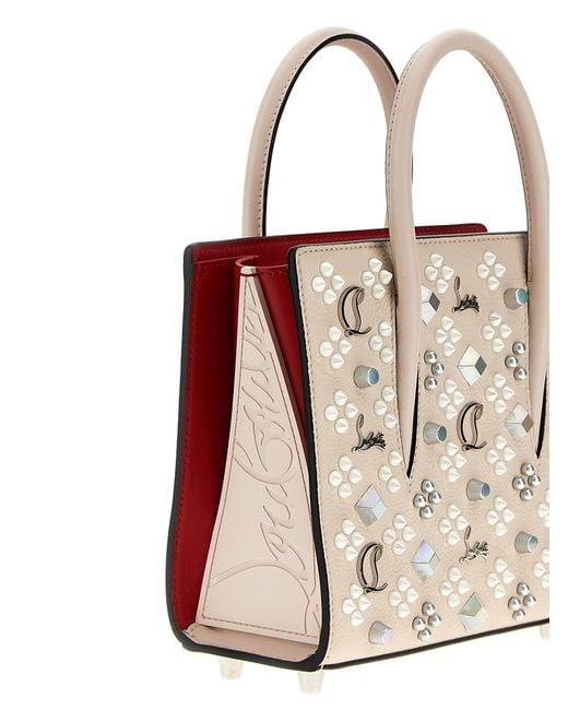 Christian Louboutin Natural Paloma Mini Handbag