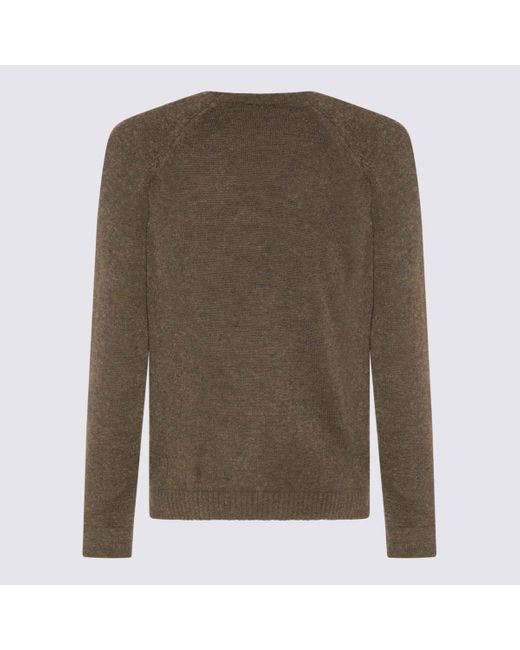 Zanone Green Wool Blend Sweater for men
