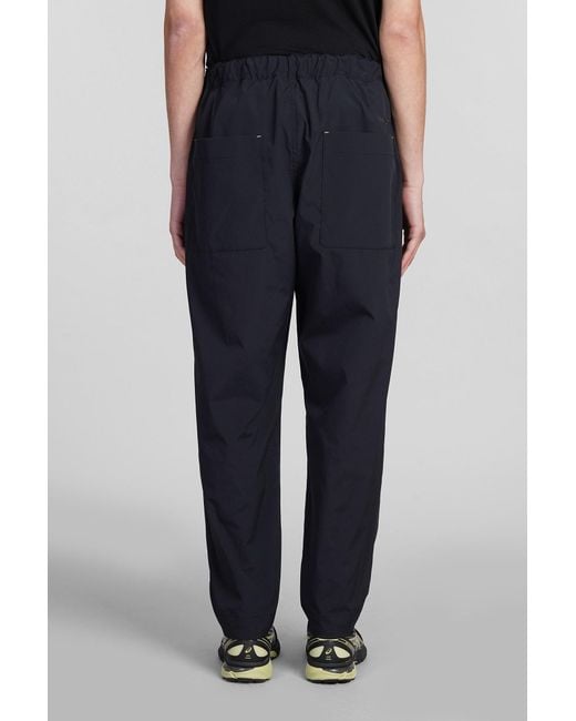 And Wander Pants In Black Polyester for men