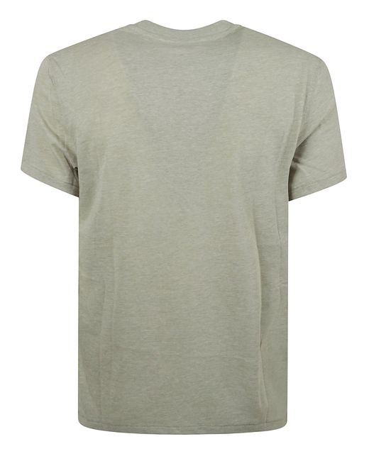 Tom Ford Green Mn Cut And Swen Crewneck T-Shirt for men