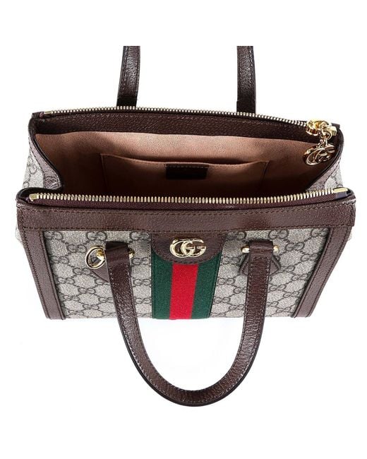 Gucci Black Ophidia Small GG Tote Bag