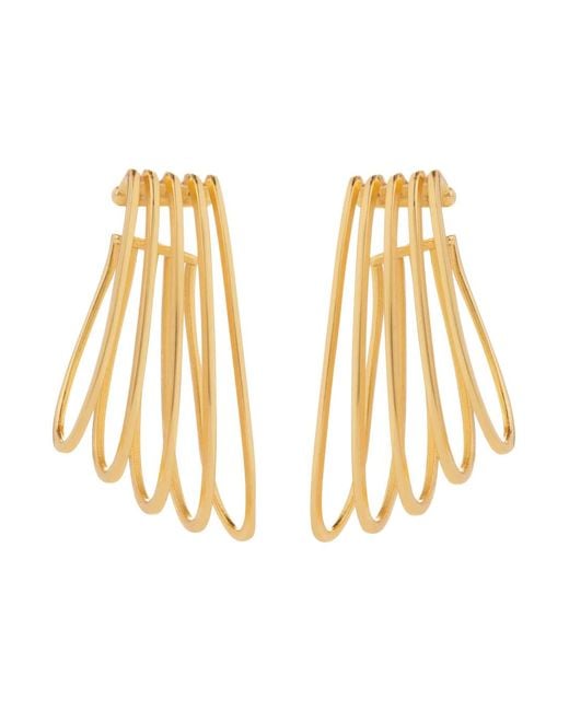FEDERICA TOSI Metallic Ear Cuff Earrings