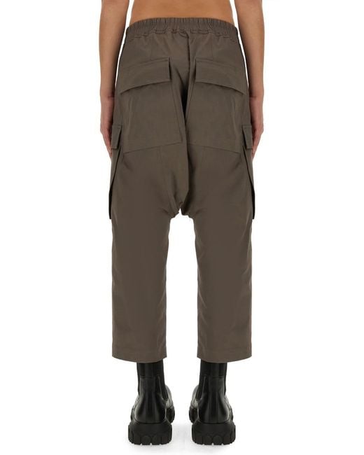 Rick Owens Natural Cargo Pants for men