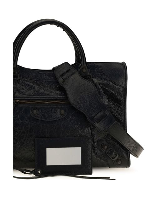 Balenciaga Black Shoulder Bag Le City