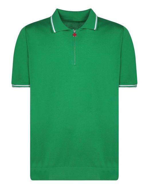 Kiton Green T-Shirts for men
