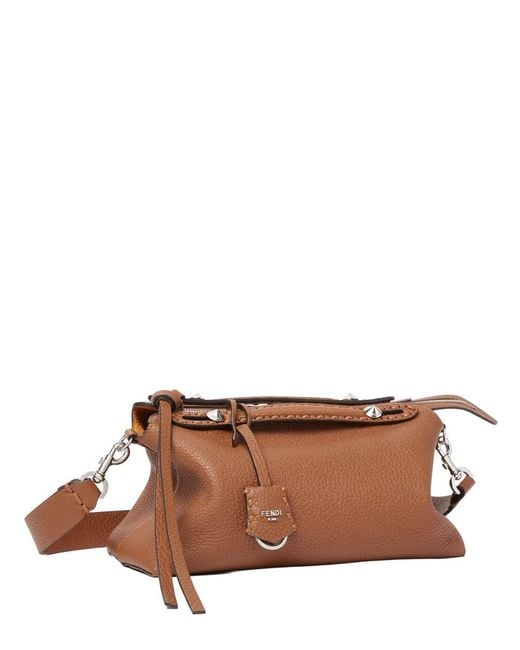Fendi Brown Shoulder Bag By The Way Saddlery Leather Handbags