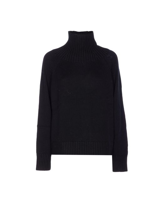 Michael Kors Black Solid Sweater